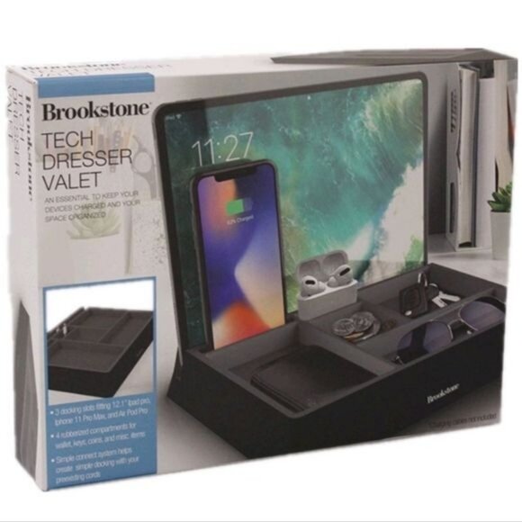 Brookstone Tech Dresser Valet - Picture 1 of 6